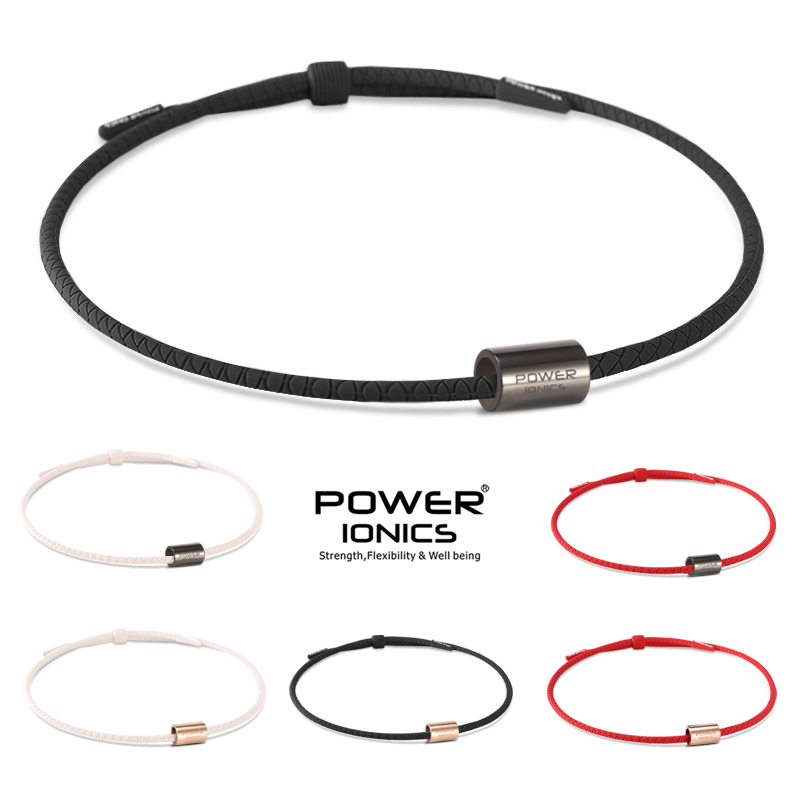 Ansi Chain - パワーイオン 3000 アニオン健康ファッション女性男性スポーツチタンバイオシリコーンネックレスペンダント無料レタリング