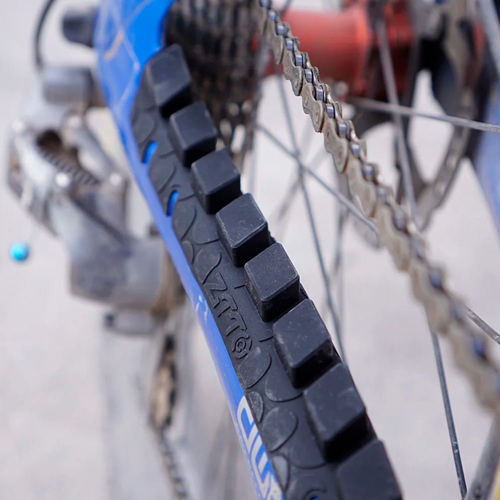 Bike Chain - 3Dシリコン製自転車チェーンステイ保護パッド、チェーン保護ステッカー、ロードバイクおよびマウンテンバイク用自転車フレームチェーンガード。