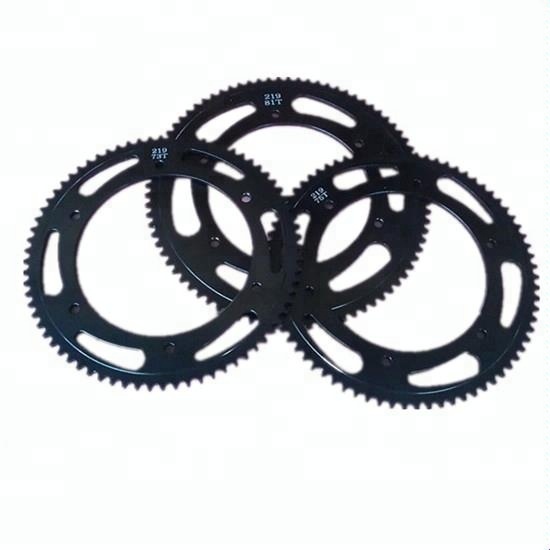 Sprocket - CNC加工された7075アルミニウム合金製レーシングカート用219ピッチスプロケット