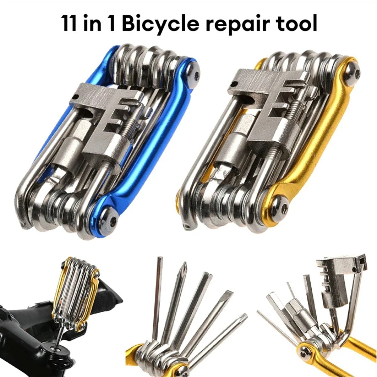 ABPF 11 in 1 自転車マルチ修理ツールキット マウ - Bike Chain のレビューと価格