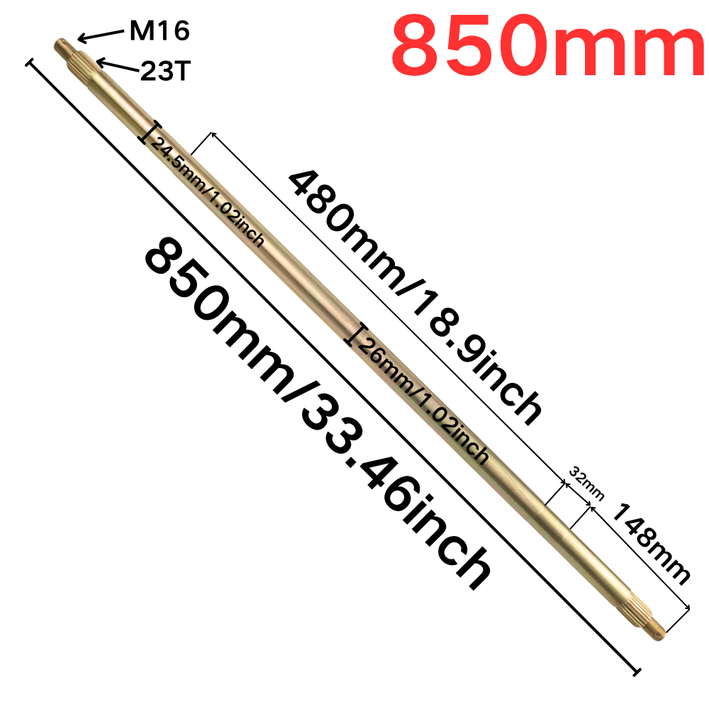 850mmリアアクスルコンプリートセット（428付き） #  - Sprocket のレビューと価格