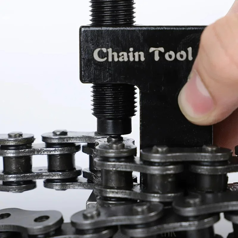 オートバイリベットチェーンチェーンデバイス穴あけバックル取り - 428 Chain のレビューと価格
