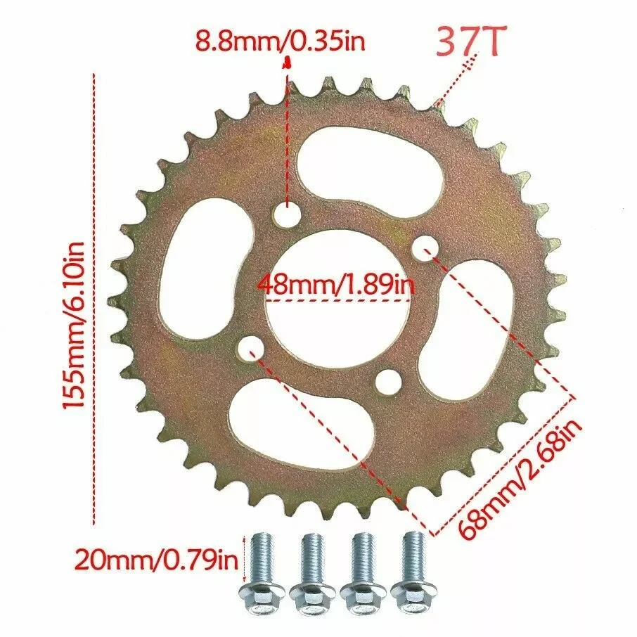ゴーカート用TDProリアアクスル,32インチ,41トン,歯 - 428 Chain のレビューと価格
