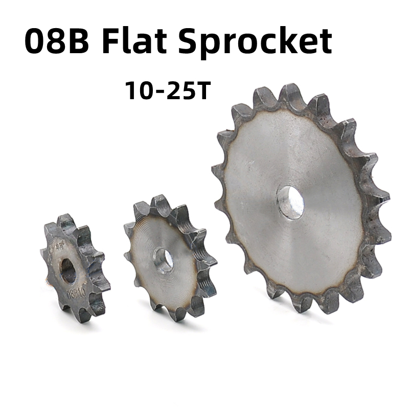 1 個 08b フラットチェーンスプロケット 10-25 歯 - Chain Sprocket Set のレビューと価格