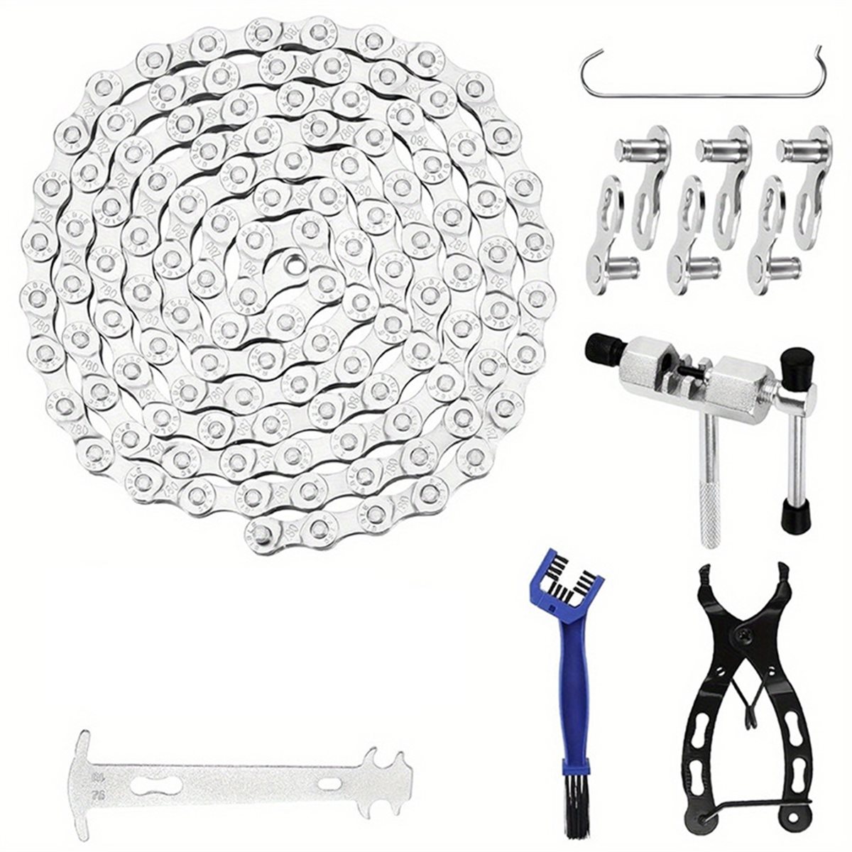 A61P バイクチェーンキット、6/7/8スピード多機能バイ - Bike Chain のレビューと価格